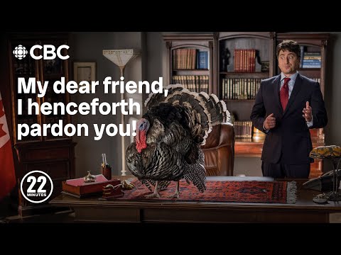 Justin Trudeau pardons an infamous turkey... | This Hour Has 22 Minutes