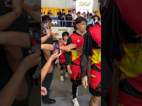 San miguel beermen gameday entrance #pba #sanmiguelbeermen #pbalivetoday #basketball #cjperez