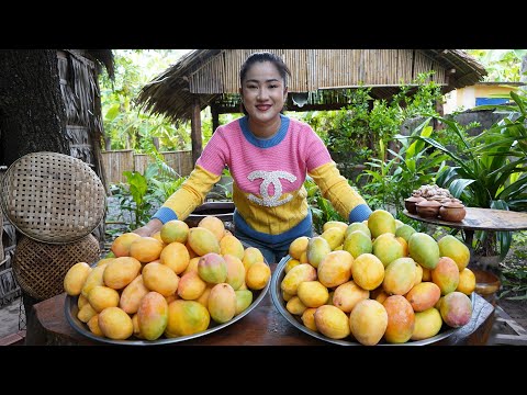 Yummy ripe mango recipe - Beef curry cooking - Amazing cooking video