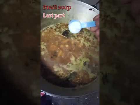 घेंघा आलू और पपीता की सूप // Small Snail Recipe Last_Part  #shorts #youtubeshort #shortvidio