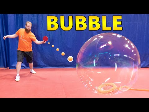 Bubble Bursting Trick Shots