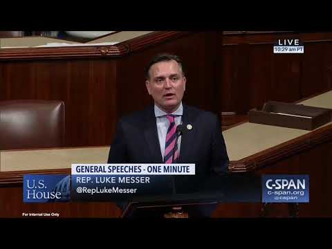 Messer Delivers Speech after House Passes Largest Ever Opioid Crisis Investment