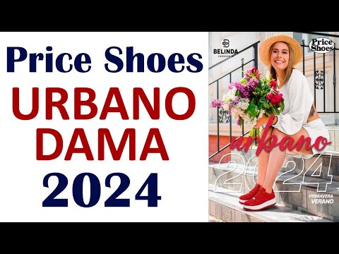 CATALOGO PRICE SHOES URBANO PRIMAVERA VERANO 2024  DAMA