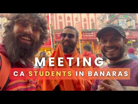 Meeting CA Students in Banaras | Namo Ghat | By CA Tushar Kalra