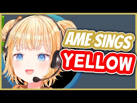 Yellow - Amelia Watson | HololiveEN Karaoke [UNARCHIVED]