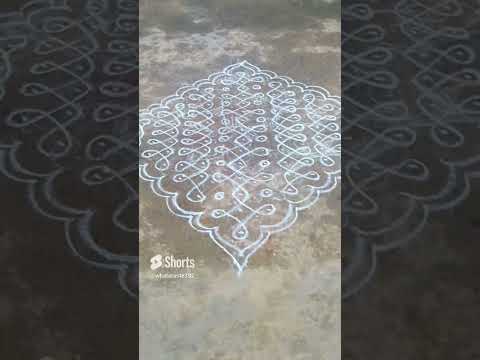 Dots kolam/Daily kolam #dotskolam