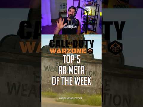 Warzone Top 5 AR META Week 1 #callofduty #callofdutywarzone #cod #codwarzone #warzonemeta