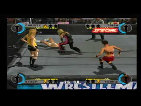 WWE Day Of Reckoning 2 - Torrie Wilson Vs Trish Stratus Vs Christy Hemme Vs Stacy Keibler