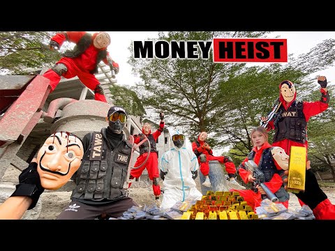 PARKOUR VS MONEY HEIST: Police Break In, Kill Money Heist and Arrest Boss for Murder | Epic POV