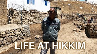 Life in Himalayas | Hikkim Village | Spiti Valley | Kaza | India - 2021