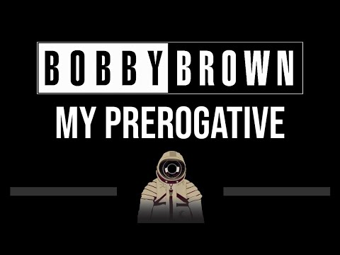 Bobby Brown • My Prerogative (CC) 🎤 [Karaoke] [Instrumental]