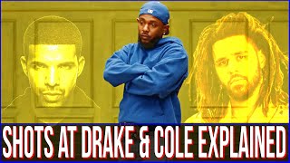 KENDRICK LAMAR  "SQUABBLE UP" LYRICS EXPLAINED TAKES SHOTS AT DRAKE & J.COLE