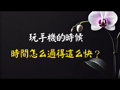 玩手機的時候，時間怎么過得這么快？