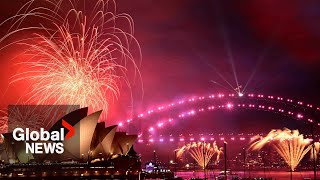 New Year's 2025 countdown celebrations around the world | Part 1