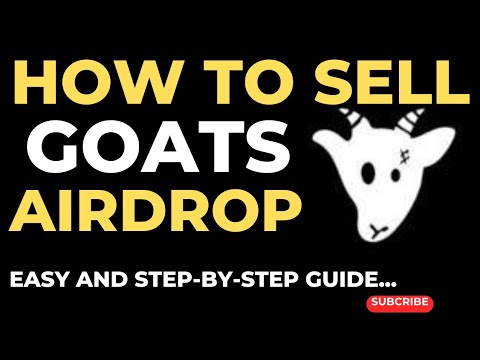 GOATS LISTING: RECEIVE YOUR PAYMENT IN YOUR BANK//PRACTICAL STEPS TO SELL ON MEXC.