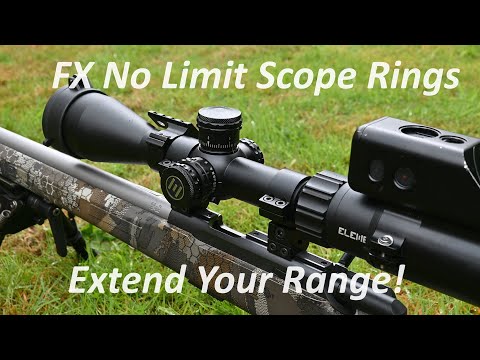 FX No Limit Scope rings to increase long range potential of a CZ 457 22 LR