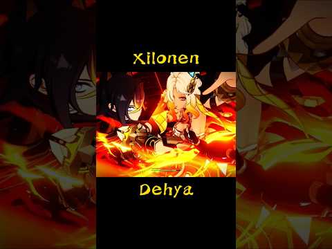 獅豹二人組！ #原神 #genshinimpact #genshin #xilonen #dehya #納塔