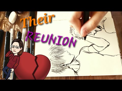 Drawing Gojo & Itadori's Reunion - What It Looks Like? 🤔#anime