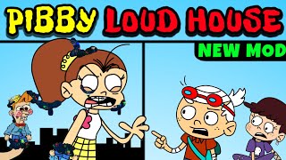 Friday Night Funkin' Pibby The Loud House Glitch | Lincoln Loud, Luan Corrupted (FNF/Pibby/New)