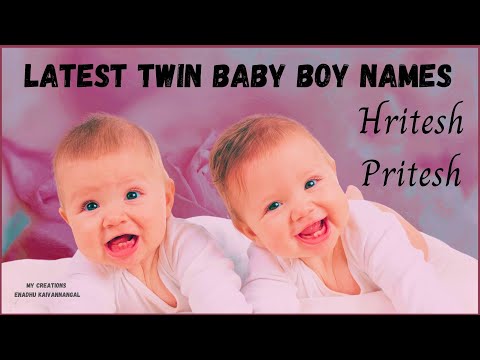 Twin Baby Boy Names|New Twin Baby Boy Name pair names | Baby Boy Names For Twins | #twinboys