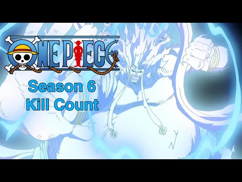 One Piece Season 6: Sky Island (2003-2004) Kill Count