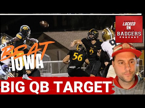 Carter Smith is a big time QB target for the Wisconsin Badgers in the 2025 class! Iowa keys!