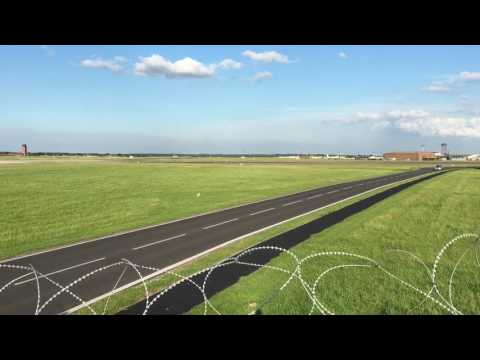 Fast Touch And Go By A KC-135 At RAF Mildenhall