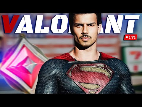 🔴SUPERMAN is Here for RANK-UP || VALORANT LIVE!  #valorantindia #valolive