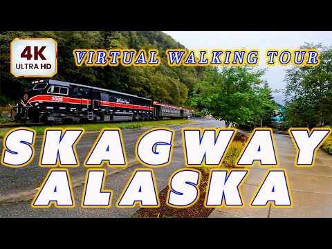 Skagway Alaska 4K Walking Tour | Explore the Klondike Gold Rush Town