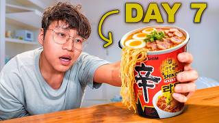 I Ate ONLY Instant Ramen Noodles For 1 week