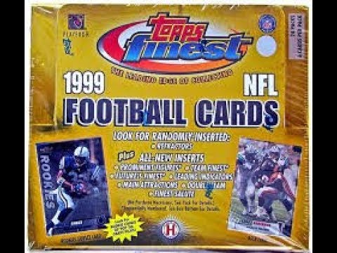 1999 Topps Finest Football Hobby Box Break