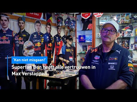 Superfan Ben heeft alle vertrouwen in Max Verstappen: 'Kan niet misgaan!' | Hart van Nederland