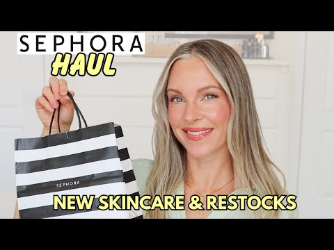 SEPHORA HAUL 2024 | NEW SKINCARE & RESTOCKS - SINCERELY MISS ASH