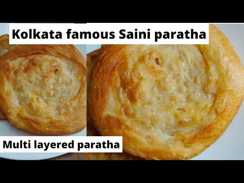 Kolkata famous Saini paratha -Pheni pratha- Lachha paratha- Layered paratha-Saini paratha #ramadan23