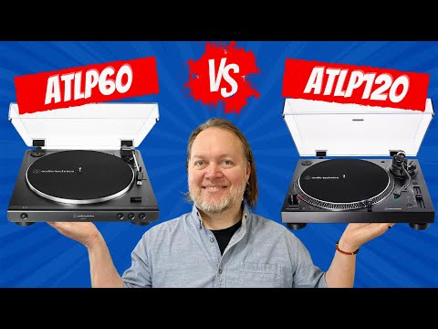 Should you buy AudioTechnica's AT-LP60X or AT-LP120X turntable?