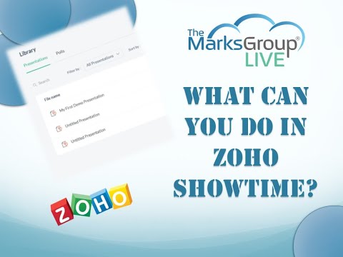 Zoho ShowTime Overview