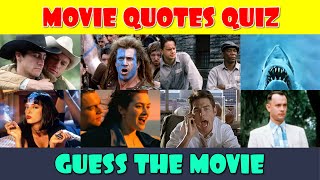 Guess the Movie by the Quote | Movie Quotes Quiz