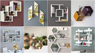 50 Wooden Wall Shelves Design ideas 2024 || Floating Shelves Design || Wall Shelf