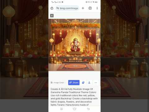 Ganesh Chaturthi Ai Photo Editing 😱 Ganesh Chaturthi Photo Editing 💥 Bing Ai Image Generator