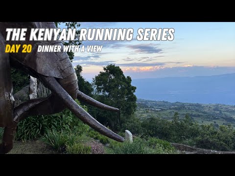 The Running Hub in Kenya - Day 20 - Dinner at Kerio View, View Point