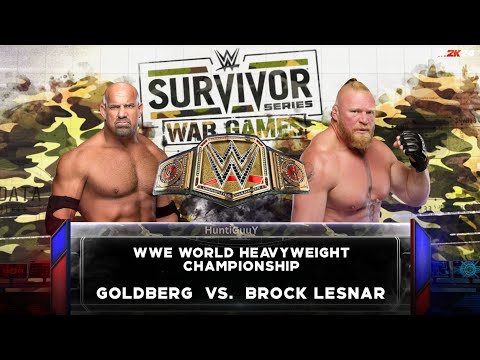 FULL MATCH: Goldberg vs. Brock Lesnar: Survivor Series - WWE Universal Championship