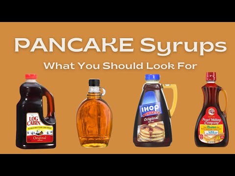 Healthy Pancake Syrup