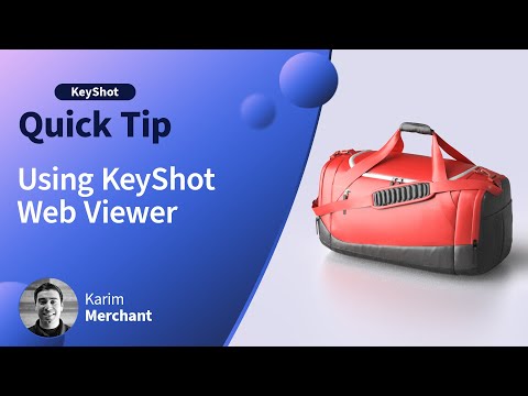 KeyShot Quick Tip - Using KeyShot Web Viewer