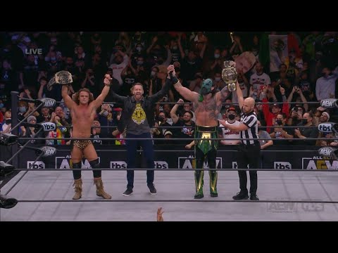 Jungle Boy & Luchasaurus wins the AEW Tag Team Championships: AEW Dynamite, Jan. 5, 2022