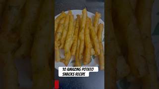 10 amazing potato snacks recipe |potato new snacks easy evening snacks recipe potato #snacks #shorts