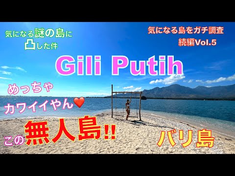 【ここは無人島】バリ島が好きなら必見！！皆んながまだ知らない気になり過ぎる謎の島に潜入調査した件　#バリ島 #海外旅行