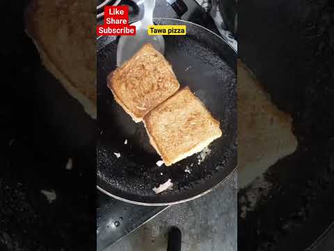 bread pizza for tiffin l #breadpizza #viral #shorts #shortvideo #cookingshorts #youtubeshorts