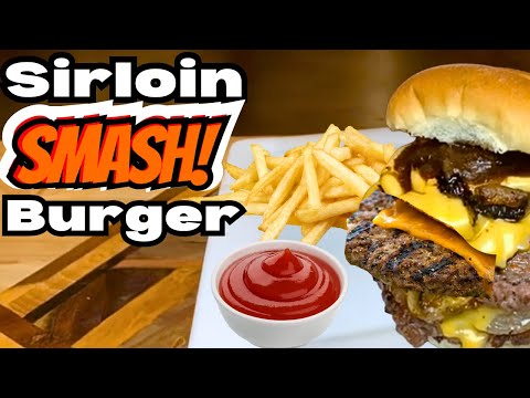 Mouthwatering Sirloin Smash Burger Recipe