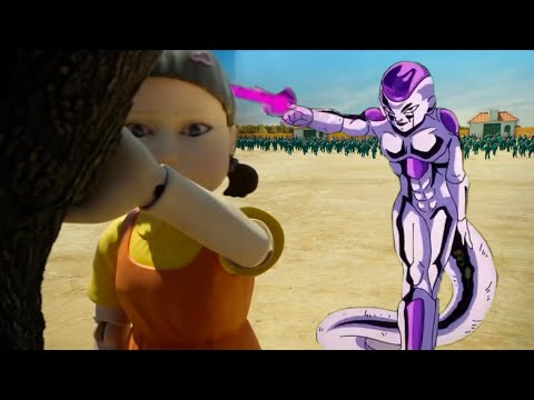 Toca Toca Dance JOINS Squid Game | Frieza dance