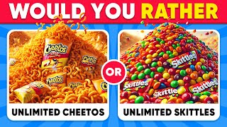 Would You Rather...? Savory Vs Sweet Edition 🍟🍧 Daily Quiz